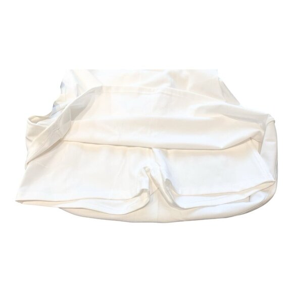 Spiritual Gangster Kaci Asymmetric Active Dress Small White Biker Shorts NWT - Picture 6 of 13